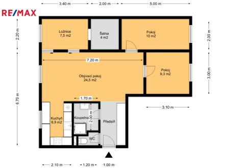 6353-pudorys-sumberova-v3.jpg | Pronájem bytu, 4+kk, 73 m²