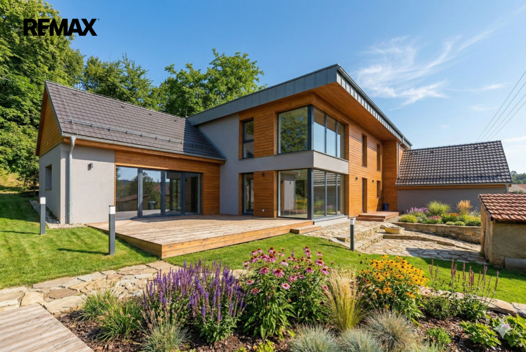 Ilustrační vizualizace – návrh možné budoucí podoby nemovitosti.