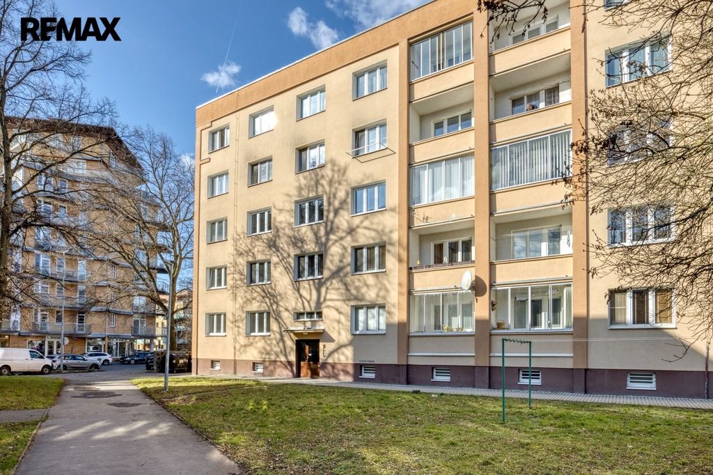 Pohled na dům z vnitrobloku