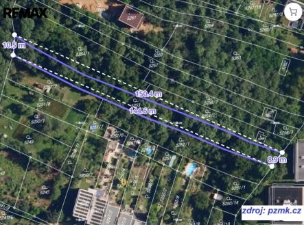 kn-mapa-parc.c.5253-orto-rozmery.jpg | Prodej - pozemek, zahrada, 1 276 m²