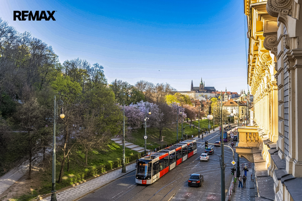 Výhled na Pražský hrad