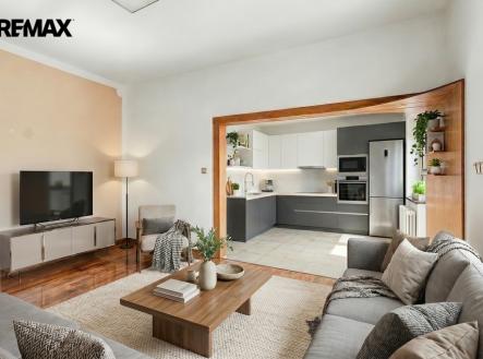Obývací pokoj - VIZUALIZACE | Prodej - dům/vila, 189 m²