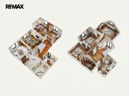 Plánek domu | Prodej - dům/vila, 189 m²