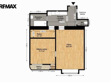 05-stromka-19-2d-1.jpg | Prodej bytu, 2+kk, 59 m²