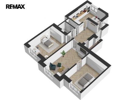 6883-byt-kolinska-3dc.jpg | Pronájem bytu, 3+1, 126 m²
