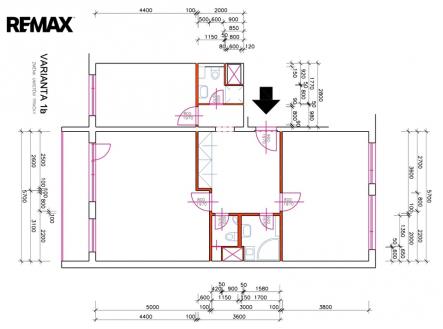 orientační plán bytu | Prodej bytu, 3+kk, 95 m²