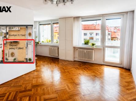 003-obyvak-1.png | Prodej bytu, 3+kk, 80 m²