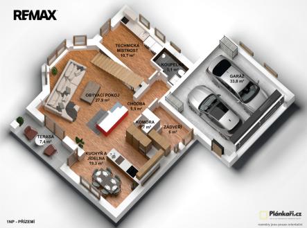 1.np | Prodej - dům/vila, 181 m²