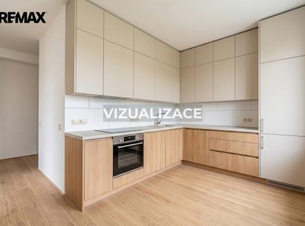 Vizualizace kuchyně | Prodej bytu, 3+1, 62 m²