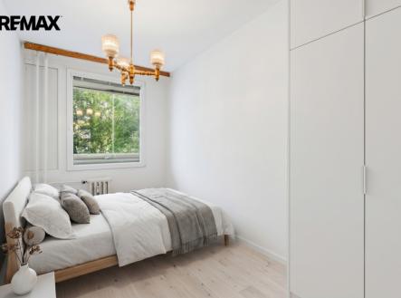 vizualizace ložnice | Prodej bytu, 3+1, 53 m²