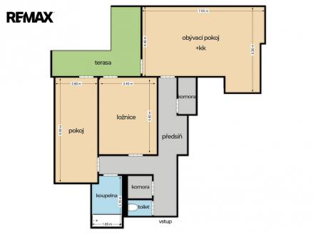 byt-stodulky-pudorys.jpg | Prodej bytu, 3+kk, 95 m²