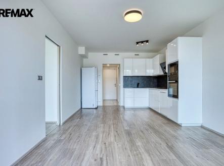 Obývací pokoj s kuchyňským koutem | Pronájem bytu, 2+kk, 56 m²