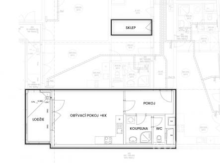   | Prodej bytu, 1+kk, 52 m²