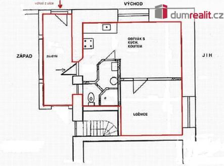 1 | Pronájem bytu, 2+kk, 45 m²