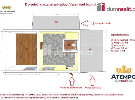 4 | Prodej - chata/rekreační objekt, 29 m²