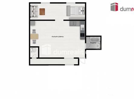 Pronájem bytu, 1+1, 60 m²