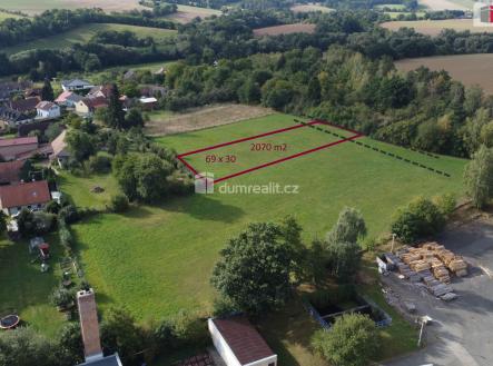 8 | Prodej - pozemek pro bydlení, 2 070 m²