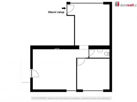 3 | Pronájem - kanceláře, 65 m²