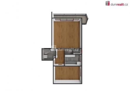 4 | Pronájem bytu, 2+1, 51 m²