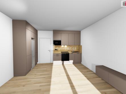 1 | Pronájem bytu, 1+kk, 30 m²