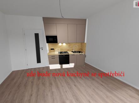 3 | Pronájem bytu, 1+kk, 30 m²
