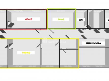 4 | Pronájem - kanceláře, 40 m²
