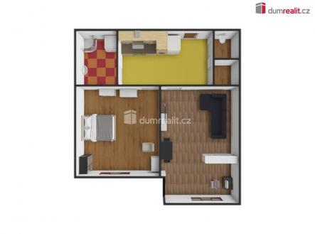 4 | Pronájem bytu, 2+kk, 52 m²