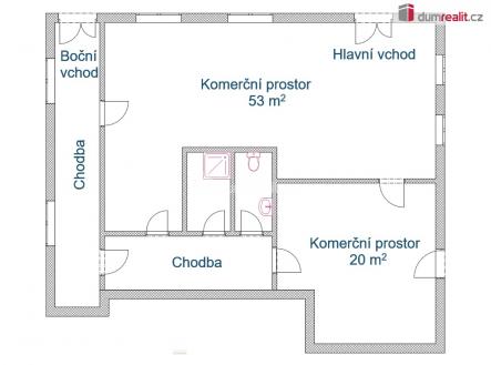 2 | Pronájem - skladovací prostor, 73 m²