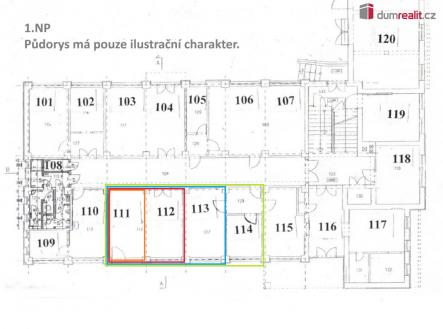 2 | Pronájem - kanceláře, 15 m²