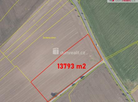 1 | Prodej - pozemek, zemědělská půda, 13 793 m²