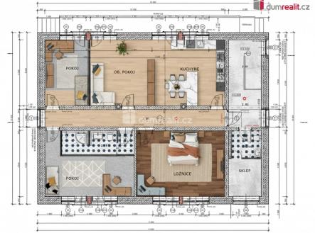 3 | Prodej - dům/vila, 118 m²