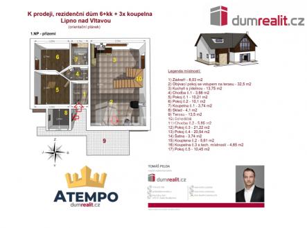 3 | Prodej - dům/vila, 167 m²