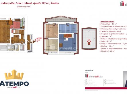 4 | Prodej - chata/rekreační objekt, 282 m²