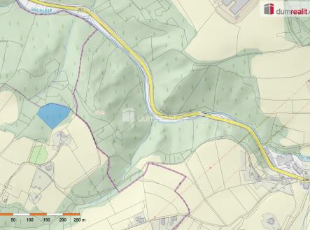 3 | Prodej - pozemek, les, 4 773 m²