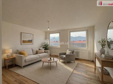 2 | Pronájem bytu, 2+kk, 48 m²