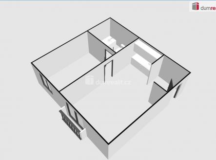 7 | Pronájem bytu, 1+1, 29 m²
