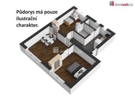 4 | Pronájem bytu, 3+1, 60 m²
