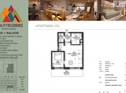 2 | Pronájem bytu, 2+1, 57 m²