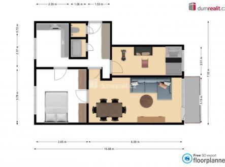 2 | Prodej bytu, 3+1, 68 m²