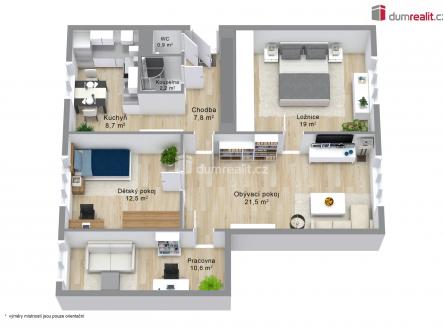 2 | Prodej bytu, 4+1, 79 m²
