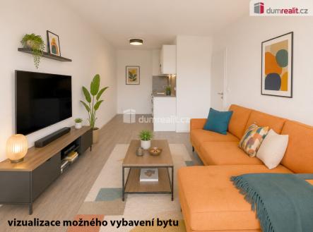 2 | Pronájem bytu, 2+kk, 48 m²