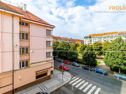 Nezařízený byt 2+kk - Praha 6, Bubeneč - Náměstí Interbrigády - výhled | Pronájem bytu, 2+kk, 42 m²