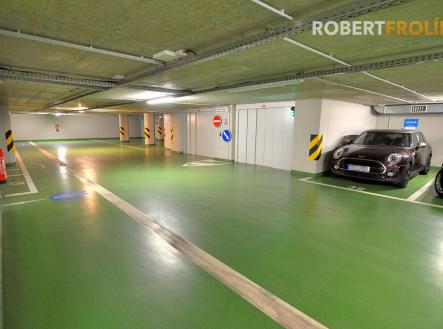 garážové stání k pronájmu - Praha 6, Jilemnického - autovýtahy | Pronájem - malý objekt/garáž