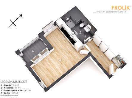 novy-byt-1kk-s-lodzii-a-garazi-praha-6-ruzyne-stocesova-03-pudorys.jpg | Pronájem bytu, 1+kk, 37 m²