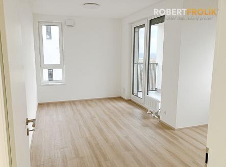 novy-byt-1kk-s-lodzii-a-garazi-praha-6-ruzyne-stocesova-02-pokoj.jpg | Pronájem bytu, 1+kk, 37 m²