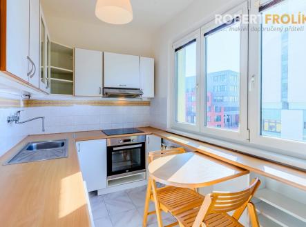 Nezařízený byt 2+1 - Praha 4, Krč - Antala Staška - kuchyně | Pronájem bytu, 2+1, 52 m²