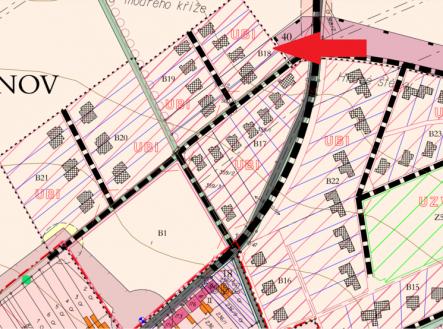 starnov-sipka.png | Prodej - pozemek pro bydlení, 1 607 m²