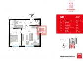 Prodej bytu, 2+kk, 51 m²