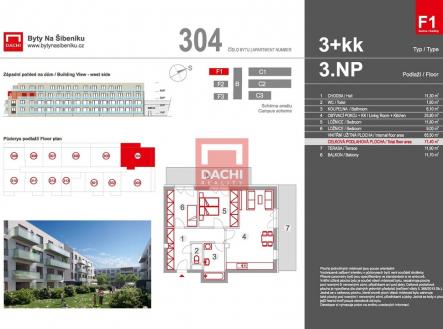 f1-304.jpg | Prodej bytu, 3+kk, 69 m²