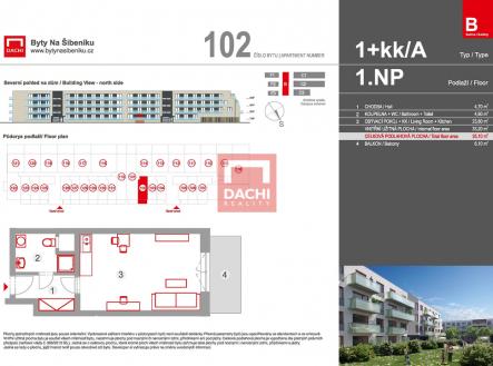 b-102.jpg | Prodej bytu, 1+kk, 35 m²